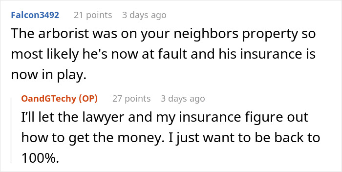 “I Told You So”: Dodgy Arborist Ignores Warning, Causes $300K Damage, Regrets It Fast “I Told You So”: Dodgy Arborist Ignores Warning, Causes $300K Damage, Regrets It Fast