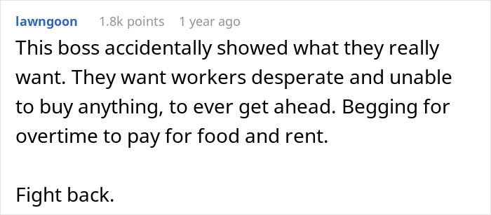 Employee criticizes boss for cutting hours over motorcycle purchase on social media post. Employee criticizes boss for cutting hours over motorcycle purchase on social media post.