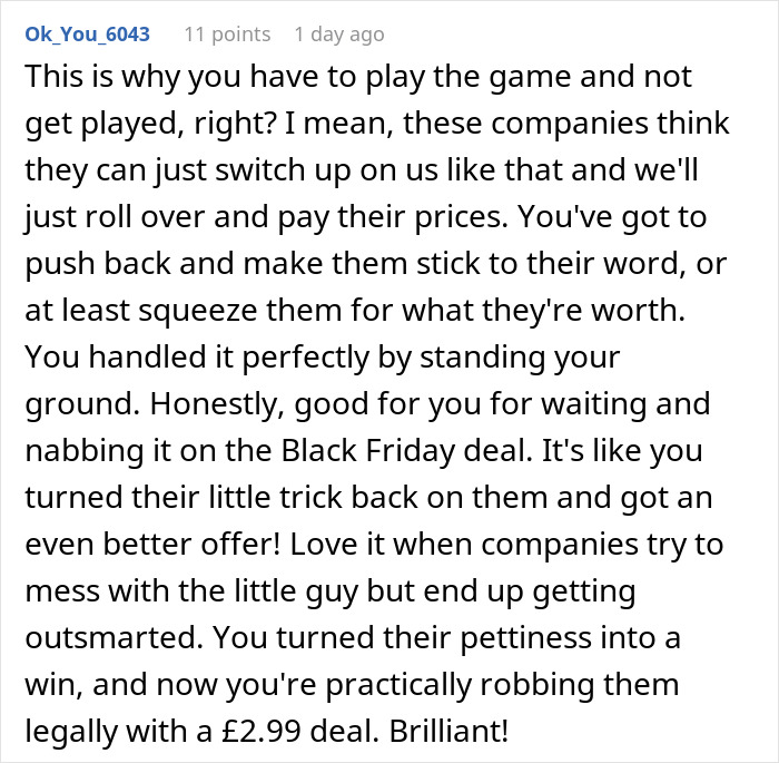 Customer persistence leads to victory after order delay discussion in a comment thread. Customer persistence leads to victory after order delay discussion in a comment thread.