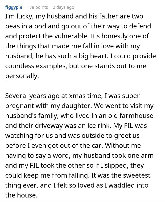 Text describing a woman's change in perception of her boyfriend after he refused to help. Text describing a woman's change in perception of her boyfriend after he refused to help.