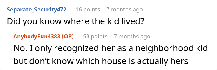 Guy Wonders If He’s A Jerk For Not Taking In His Neighbor’s Kid And Calling The Police Instead Guy Wonders If He’s A Jerk For Not Taking In His Neighbor’s Kid And Calling The Police Instead