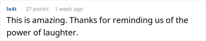Comment appreciating humor in a viral subway incident with an outspoken woman. Comment appreciating humor in a viral subway incident with an outspoken woman.
