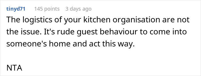 Comment on rude behavior, addressing inappropriate actions in a home setting. Comment on rude behavior, addressing inappropriate actions in a home setting.