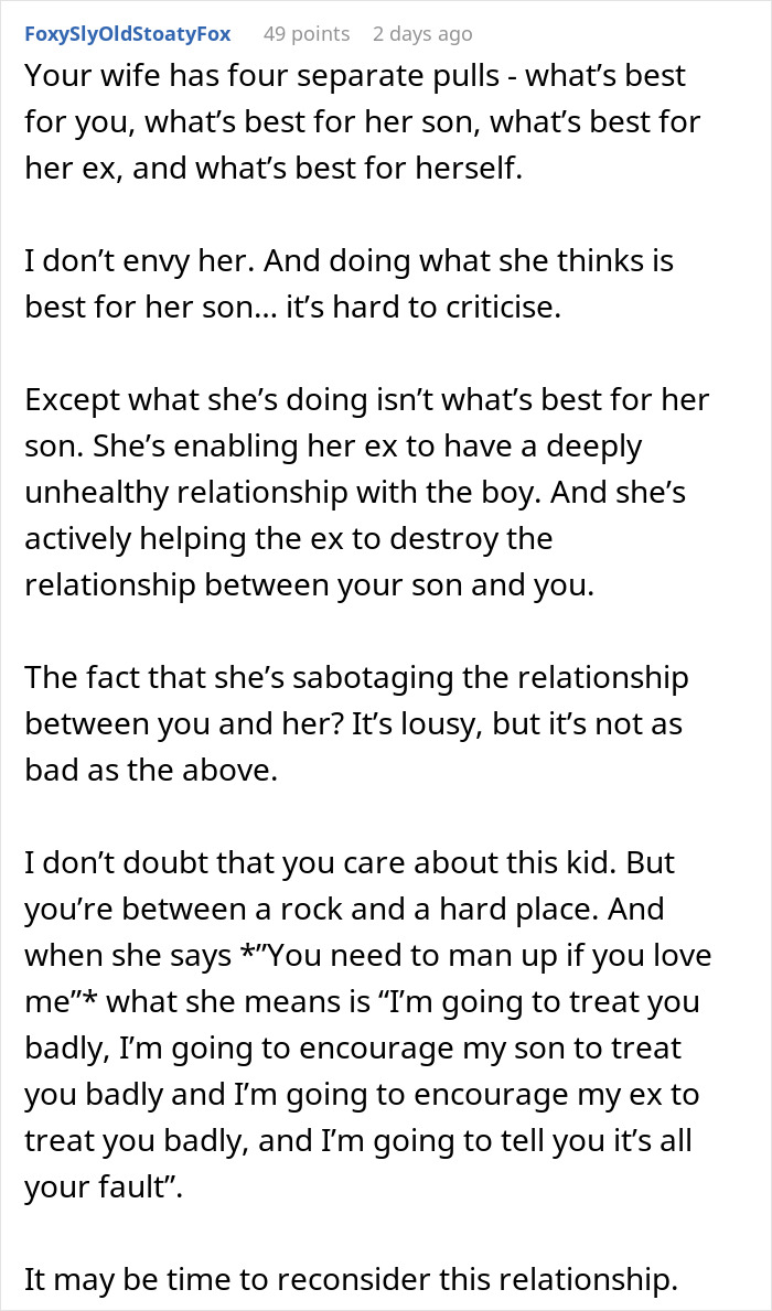 Text discussing marriage issues involving trust and relationships, with the main focus on the ex being dishonest. Text discussing marriage issues involving trust and relationships, with the main focus on the ex being dishonest.