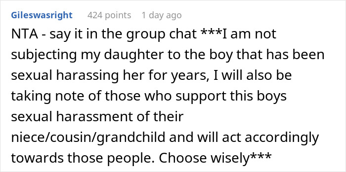 Dad And Daughter Refuse To Attend Family Trip Over One Person: "Really Need A Wake-Up Call" Dad And Daughter Refuse To Attend Family Trip Over One Person: "Really Need A Wake-Up Call"