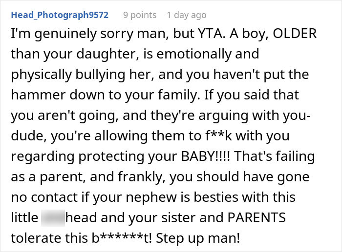 Dad And Daughter Refuse To Attend Family Trip Over One Person: "Really Need A Wake-Up Call" Dad And Daughter Refuse To Attend Family Trip Over One Person: "Really Need A Wake-Up Call"