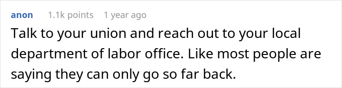 Comment advising on employer overpayment issue and contacting a union. Comment advising on employer overpayment issue and contacting a union.