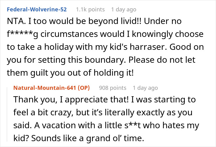 Dad And Daughter Refuse To Attend Family Trip Over One Person: "Really Need A Wake-Up Call" Dad And Daughter Refuse To Attend Family Trip Over One Person: "Really Need A Wake-Up Call"