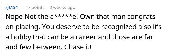 Mom Disappointed Daughter Thinks Winning Cooking Contest Is An Achievement Mom Disappointed Daughter Thinks Winning Cooking Contest Is An Achievement