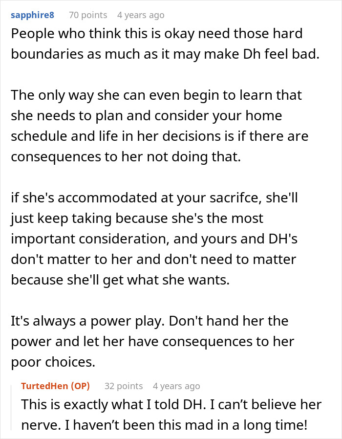 Online discussion about setting boundaries with a difficult mother-in-law. Online discussion about setting boundaries with a difficult mother-in-law.