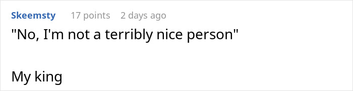 Text about a person not being nice, likely in context of insomnia and malicious compliance. Text about a person not being nice, likely in context of insomnia and malicious compliance.