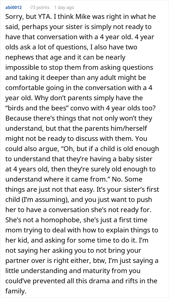 Text conversation about family dynamics and babysitting concerns. Text conversation about family dynamics and babysitting concerns.