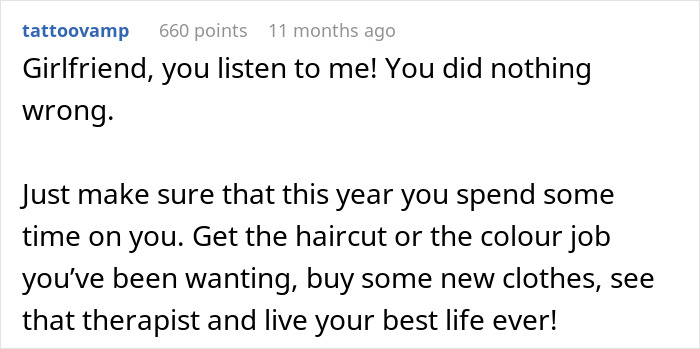 Reddit comment offering encouragement to someone after a 17-year marriage ends. Reddit comment offering encouragement to someone after a 17-year marriage ends.