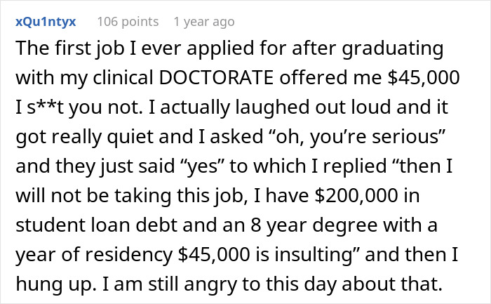 Unexpected job interview moment: candidate reacts to low salary offer. Unexpected job interview moment: candidate reacts to low salary offer.