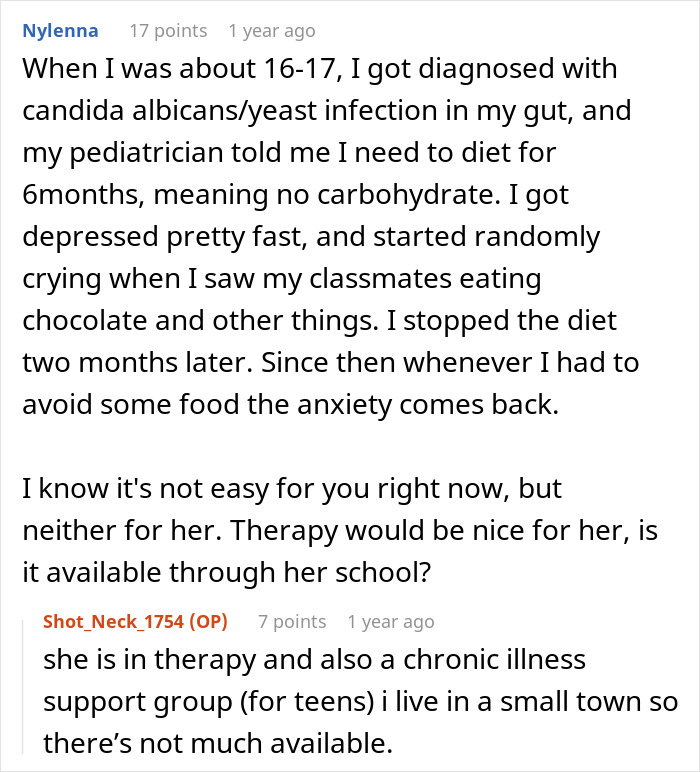Text discussion about chronic illness management and therapy options for teens in a small town. Text discussion about chronic illness management and therapy options for teens in a small town.