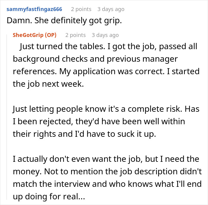 Chat conversation discussing background check and job application strategies. Chat conversation discussing background check and job application strategies.