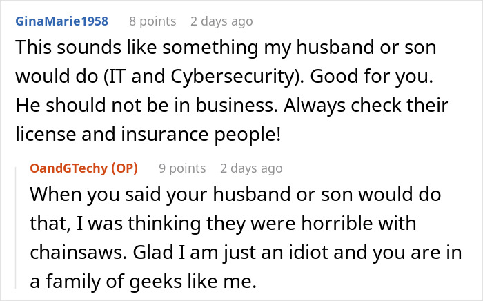 “I Told You So”: Dodgy Arborist Ignores Warning, Causes $300K Damage, Regrets It Fast “I Told You So”: Dodgy Arborist Ignores Warning, Causes $300K Damage, Regrets It Fast