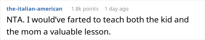 Screenshot of a Reddit comment reacting to a mom ignoring child's tantrum on a plane. Screenshot of a Reddit comment reacting to a mom ignoring child's tantrum on a plane.