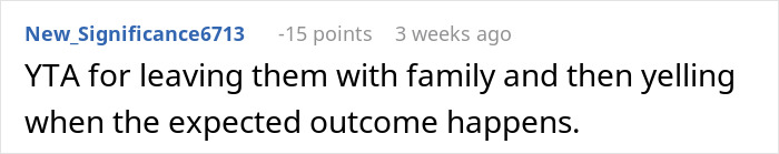 Reddit comment criticizing drama involving nephews and grandparents. Reddit comment criticizing drama involving nephews and grandparents.