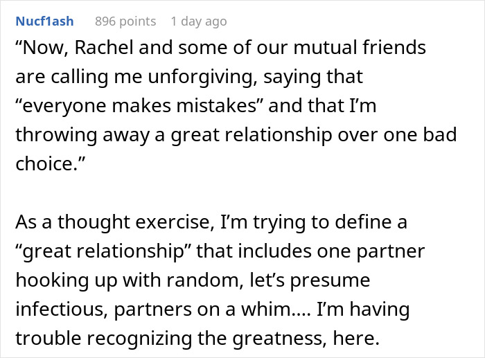 Text expressing frustration over friends defending a cheating girlfriend, questioning the value of the relationship. Text expressing frustration over friends defending a cheating girlfriend, questioning the value of the relationship.