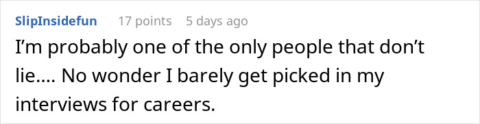 Comment on honesty challenges in job interviews related to background checks. Comment on honesty challenges in job interviews related to background checks.