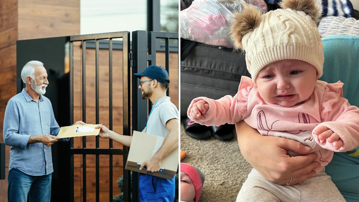 Man Spots Car Seats in Ditch and Saves Two Freezing Babies While Picking Up Mail