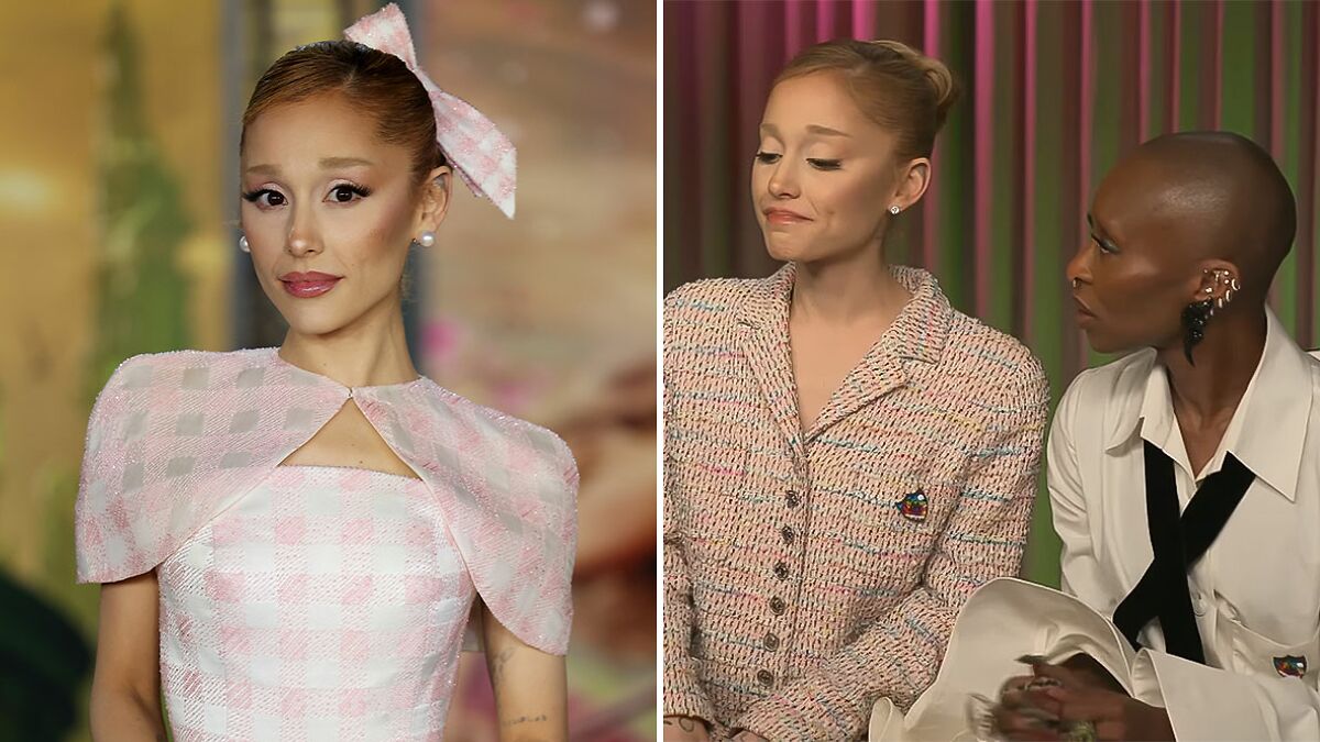 Ariana Grande Emotionally Reacts To “Horrible” Scrutiny About Her Body During ‘Wicked’ Interview