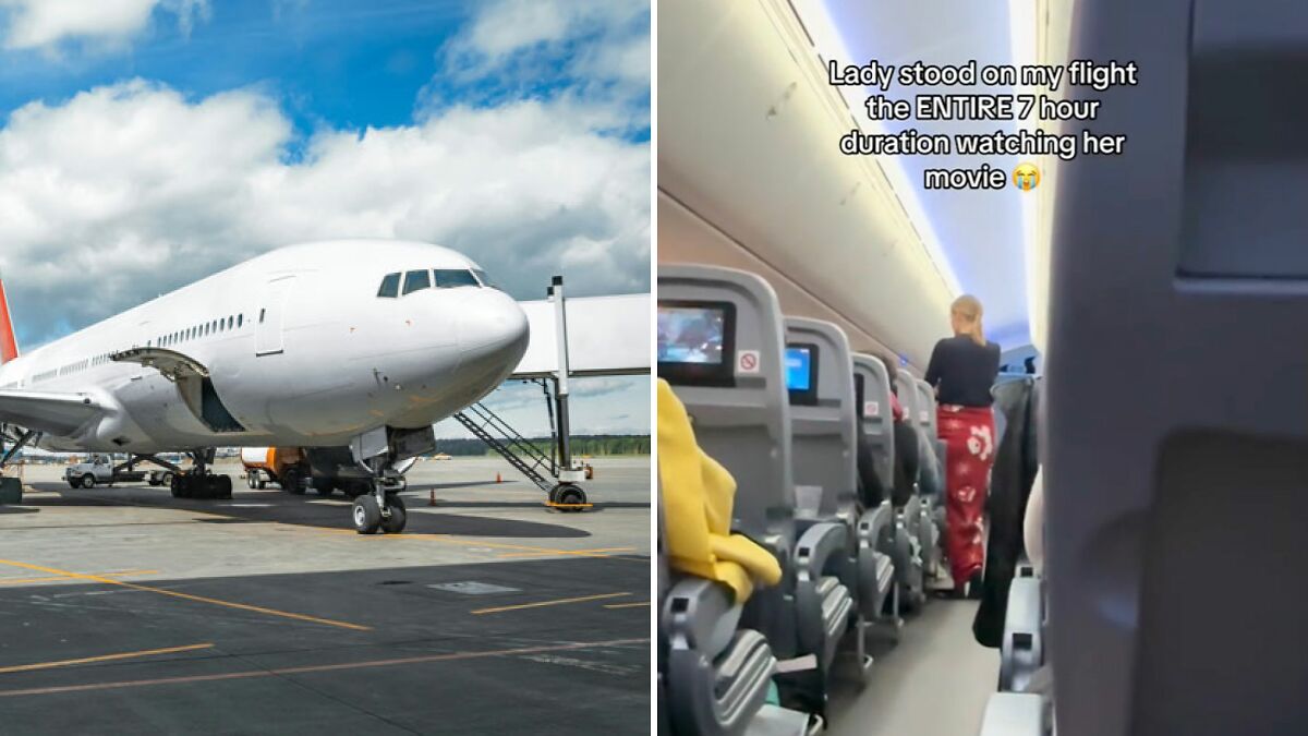 Passenger Sparks Heated Debate After Standing For Entire Seven-Hour Flight: “Health Queen”