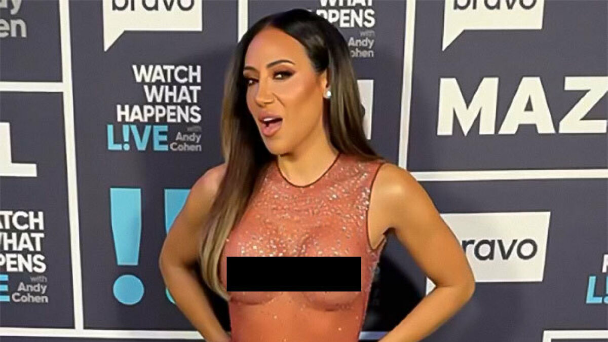Melissa Gorga, 45, Bares It All In “Tacky” See-Through Look: “High Body Count Dress”
