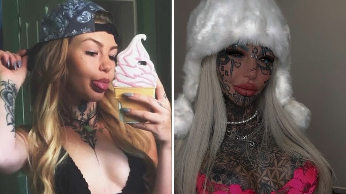 Australia’s Most Tattooed Woman Who Spent $218k On Ink Shares Stunning Before-And-After Photos