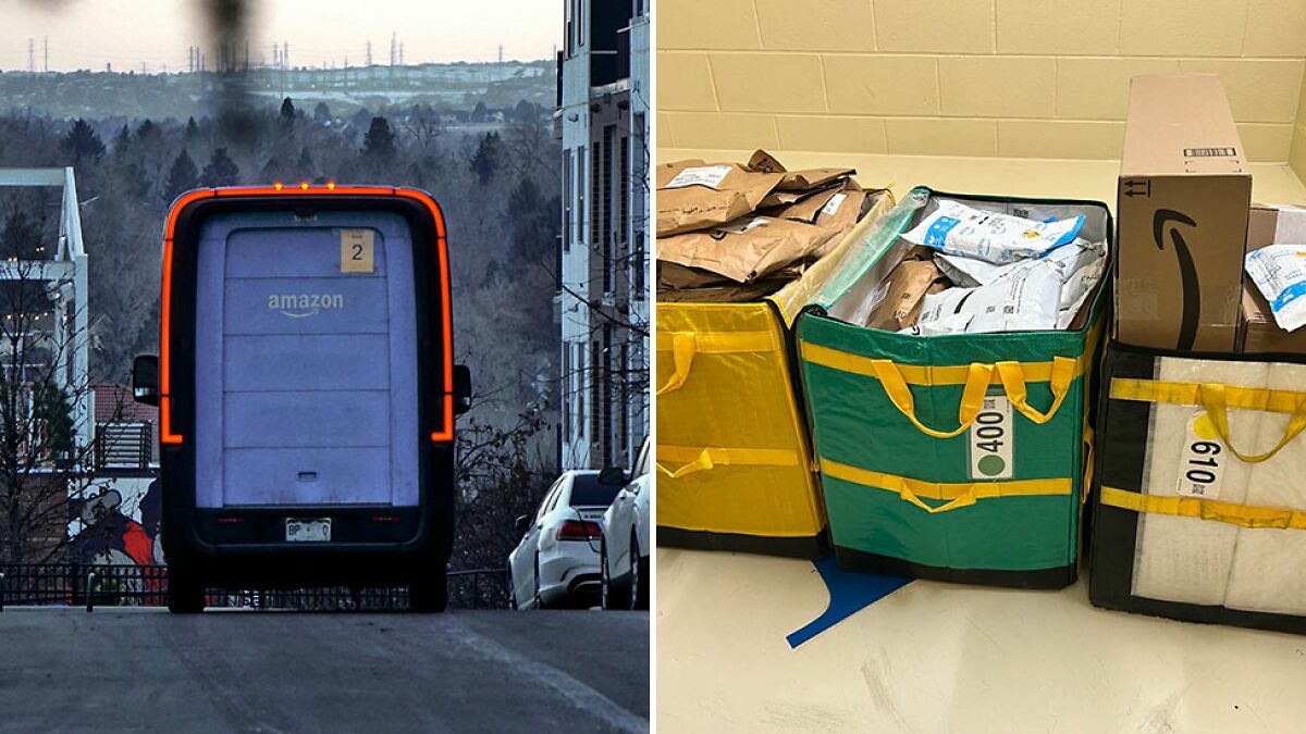 Police Discover Dozens Of Packages Left In The Woods By Delivery Driver Days Before Christmas
