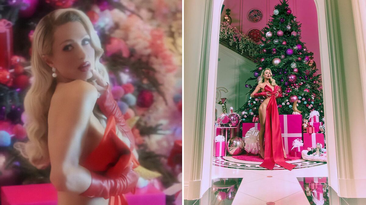 “Inappropriate”: Paris Hilton Slammed For Wearing Nothing But A Bow For Christmas