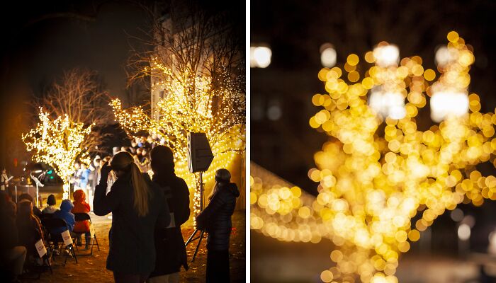 Lessons & Lights: I Photographed The Annual Evening Christmas Service At My Old High School (9 Pics)