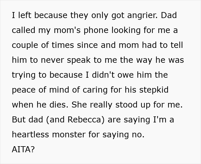 Dad&rsquo;s Guilt Trip To Teen Over Disabled Stepsister Goes Up In Flames As Reality Hits Hard