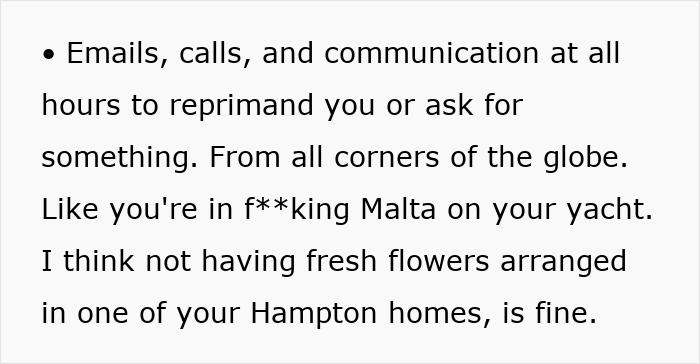 Person Who Worked For "The Richest Of The Rich" Shares How Hellish Their Job Truly Was