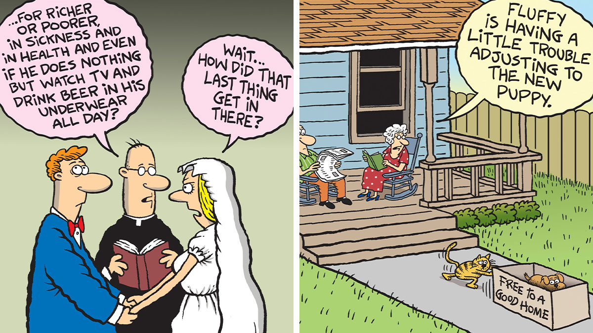 30 Playful One-Panel Comics By Bill Whitehead To Add Humor To Your Day (New Pics)