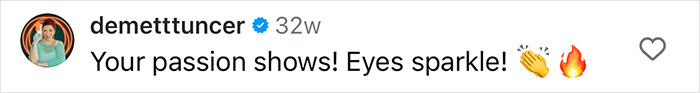 Instagram comment praising inclusivity in hairdressing. Instagram comment praising inclusivity in hairdressing.