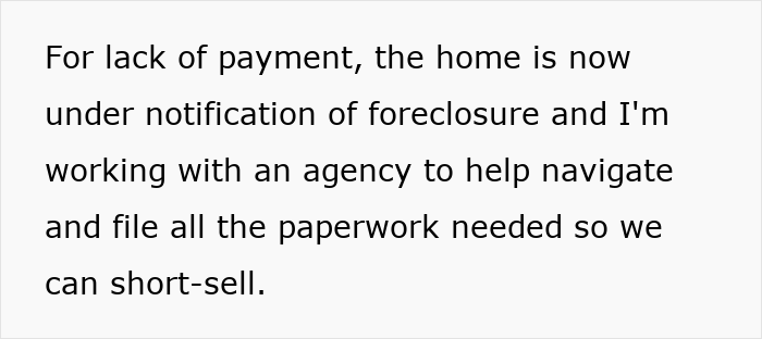 Homeowner facing foreclosure notice due to fake HOA violations, seeking agency help for short-sale paperwork navigation. Homeowner facing foreclosure notice due to fake HOA violations, seeking agency help for short-sale paperwork navigation.