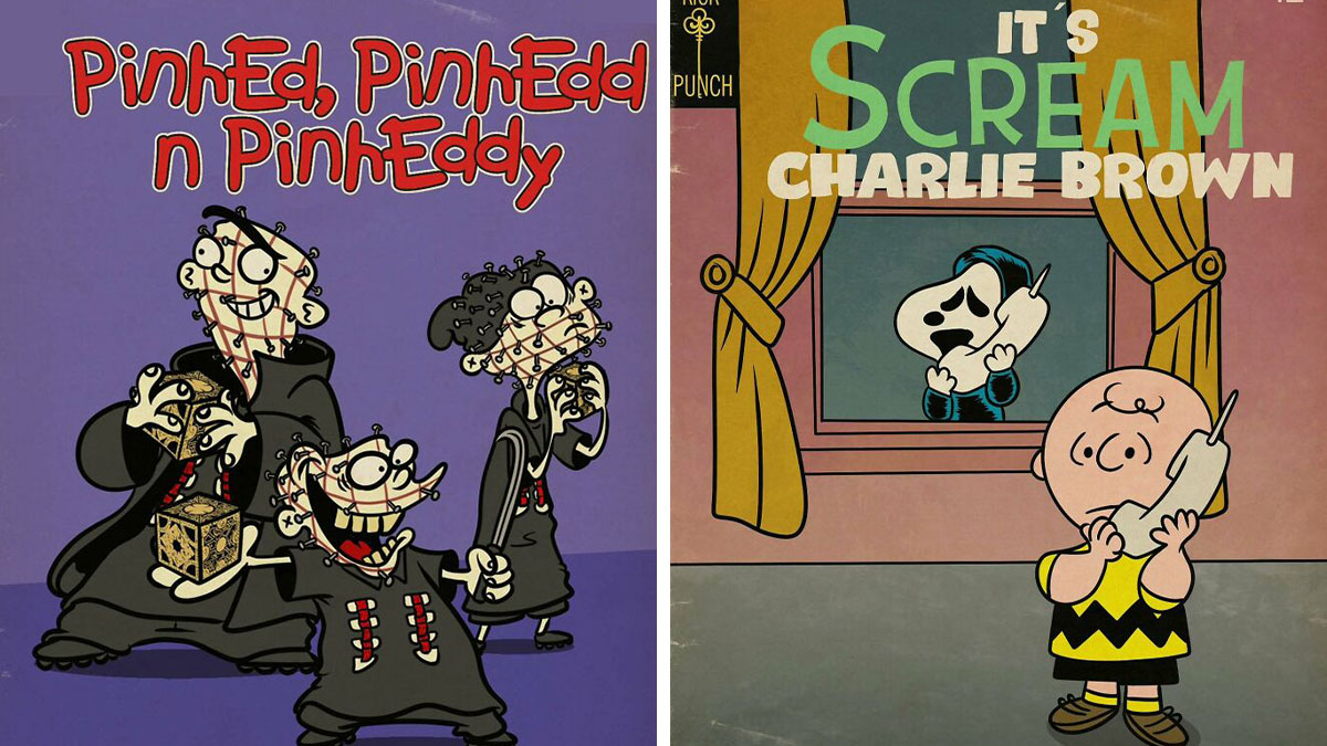 30 Horrifyingly Nostalgic Cartoon Makeovers, By This Artist (New Pics)