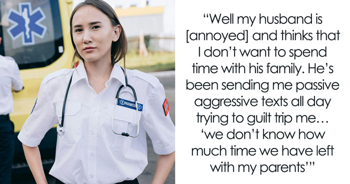 Christmas-Obsessed In-Laws Expect First Responder To Skip Job And Follow Their Rigid Traditions