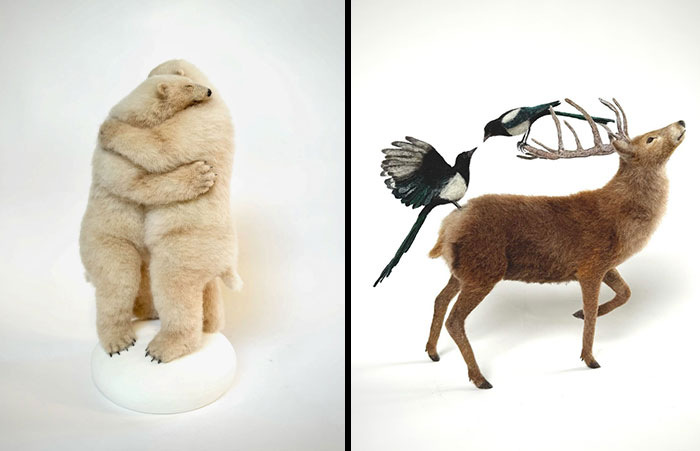 From A Playful Dog To A Wise Owl, This Artist’s Needle-Felted Animals Might Make Your Day (30 Pics)