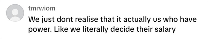 Comment discussing public power over celebrity earnings related to the ignore list trend. Comment discussing public power over celebrity earnings related to the ignore list trend.