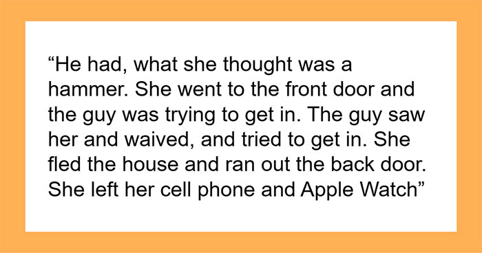 Woman Thinks There’s Home Invasion, Runs Away, Leaving Baby Twins Behind, Husband Is Livid