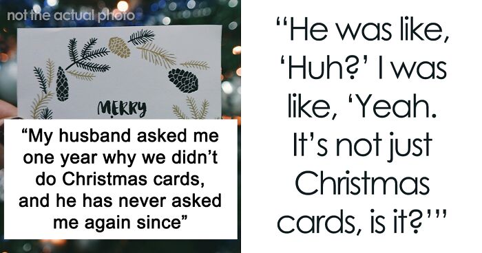 “You Should Do Christmas Cards”: Husband Suggests Wife Prepare Cards, She Goes Viral With Her Answer