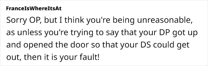 Comment about a distracted parent and child safety responsibility. Comment about a distracted parent and child safety responsibility.