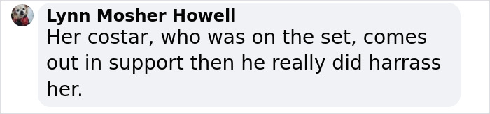 Blake Lively’s co-star's alleged support message with fiery complaint discussed in comments. Blake Lively’s co-star's alleged support message with fiery complaint discussed in comments.