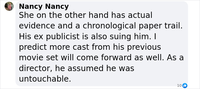 Nancy Nancy's message discusses legal claims related to Justin Baldoni, hinting at exposure of truth about Blake Lively. Nancy Nancy's message discusses legal claims related to Justin Baldoni, hinting at exposure of truth about Blake Lively.