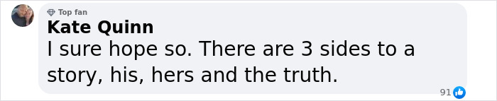 Kate Quinn comments on truth, highlighting three sides to a story, related to Justin Baldoni and lawyer claims. Kate Quinn comments on truth, highlighting three sides to a story, related to Justin Baldoni and lawyer claims.