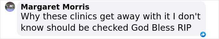 Comment questioning BBL surgery practices and clinic accountability. Comment questioning BBL surgery practices and clinic accountability.