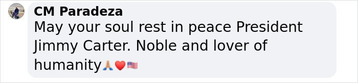 “A Hero”: Tributes Pour In For Jimmy Carter, Longest-Living American President And Nobel Laureate “A Hero”: Tributes Pour In For Jimmy Carter, Longest-Living American President And Nobel Laureate